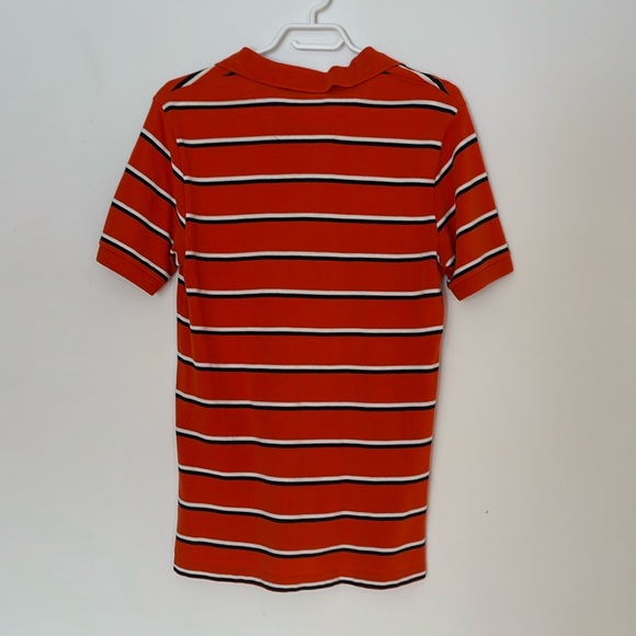 Chaps orange striped polo shirt - small - Picture 7 of 7